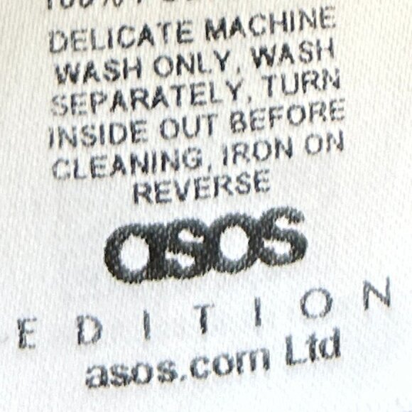 ASOS Silver Drop Waist Floor Length Dress - Picture 9 of 9